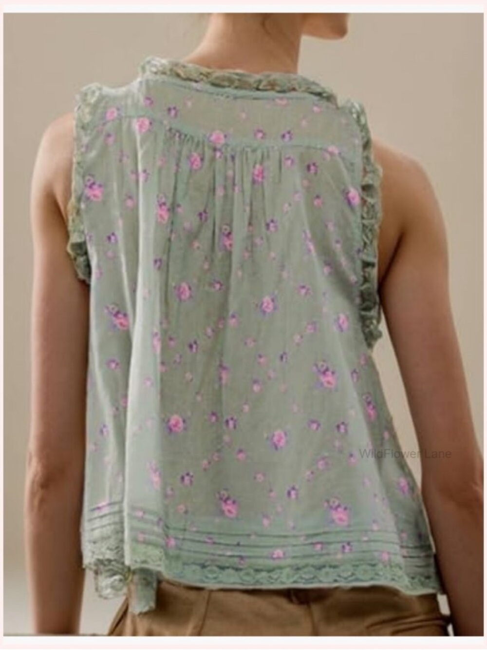 Free People Forevermore Floral Tank - Picture 2 of 5